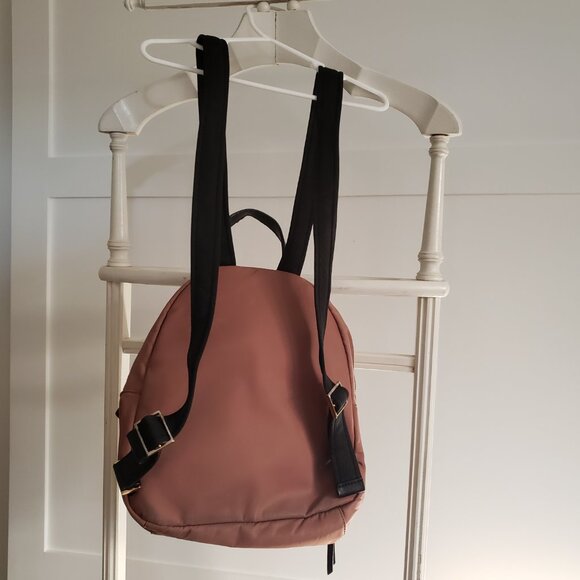 EUC KATE SPADE blush / black mini backpack - adjustable straps (OS) - Picture 5 of 12